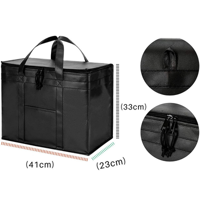 Bon prix Sac de refroidissement à isolation noir, froid, avec feuille EPE en ligne