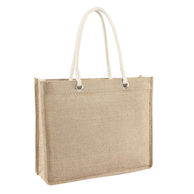 Bon prix Des sacs de jute imprimés personnalisés en ligne