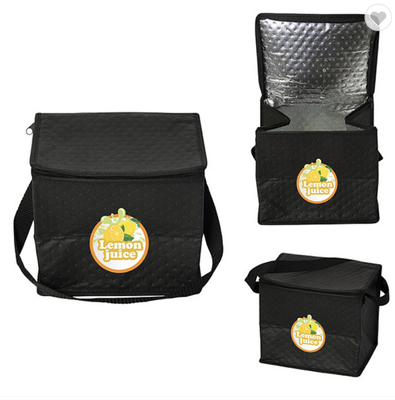 Bon prix Sac de refroidisseur à l'isolation en papier d'aluminium d'Oxford Logo personnalisé pour la livraison de nourriture en ligne