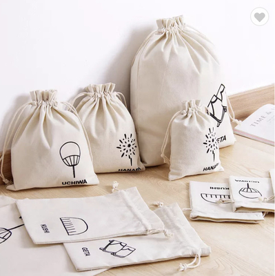 Bon prix Sac en tissu de coton en mousseline de couleur personnalisé en ligne