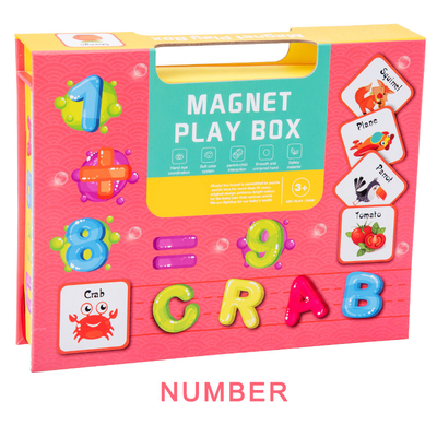 Bon prix Reconnaissance des numéros préscolaires Puzzle magnétique pour enfants de 3 ans en ligne